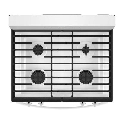 Cuisinière à gaz Whirlpool de 30 po et de 5,3 pi³ avec brûleur SpeedHeat™ - WFGS3530RW | Cuisinière à gaz Whirlpool de 5,3 pi³ et de 30 po avec brûleur SpeedHeatMC - WFGS3530RW | WFGS353W