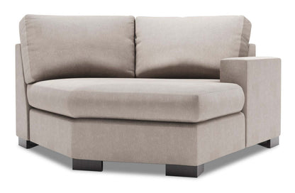 Canapé Lab Track RAF Cuddler - Pax Slate | Fauteuil Cuddler de droite Track de la collection Sofa Lab - Pax Slate | TR863049