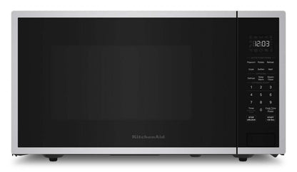 KitchenAid 1,6 Cu. Fort. Micro-ondes de comptoir – Acier inoxydable PrintShield - YKMCS122SPS | Four à micro-ondes de comptoir KitchenAid de 1,6 pi3 - acier inoxydable PrintShieldMC - YKMCS122SPS