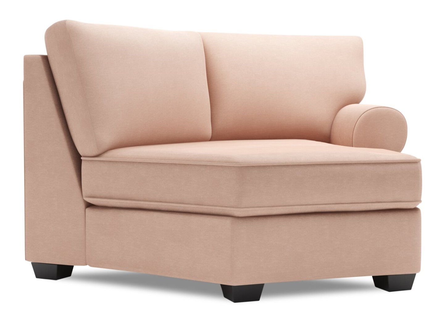 Sofa Lab Roll RAF Cuddler - Pax Rose | Fauteuil Cuddler de droite Roll de la collection Sofa Lab - Pax Rose | RO863249