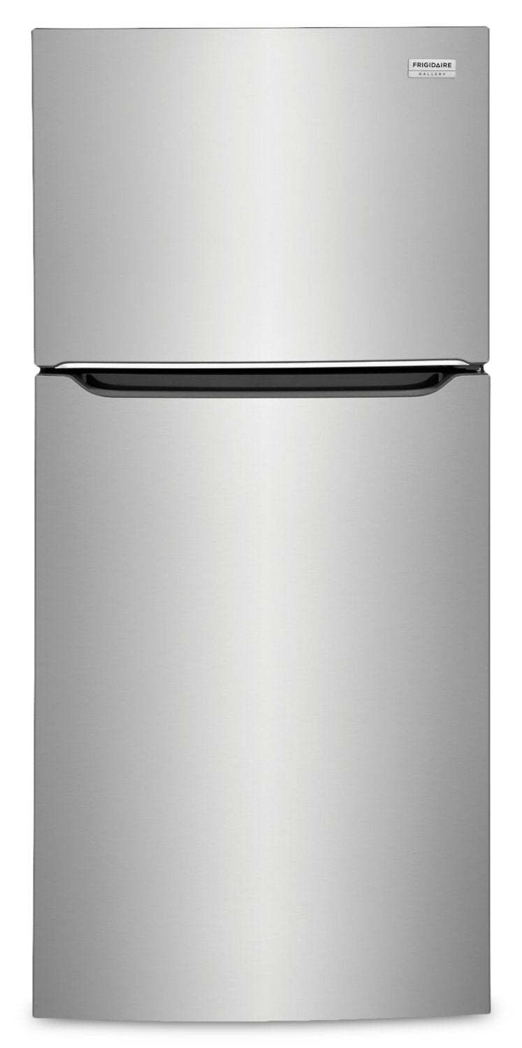Réfrigérateur Frigidaire de 30 20 pi³ et de congélateur supérieur - acier inoxydable résistant aux traces de doigts - GRTE2055AF | Frigidaire 30 20 Cu. Ft. Top Freezer Refrigerator – Fingerprint Resistant Stainless Steel - GRTE2055AF