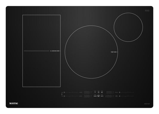 Table de cuisson à induction Maytag 30 à 4 éléments - Noir - MCIT8030SB | Table de cuisson à induction Maytag de 30 po à 4 éléments - noire - MCIT8030SB