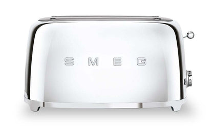 Smeg Grille-pain à fentes longues pour 4 tranches - TSF02SSUS