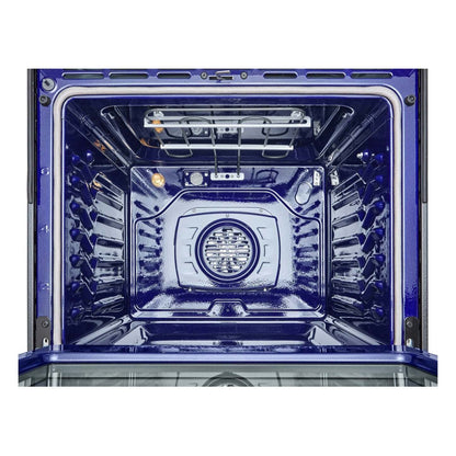 Cuisinière intelligente à induction LG Studio de 6,3 pi³ avec hublot InstaViewMD et friture à air - Acier inoxydable résistant aux taches …