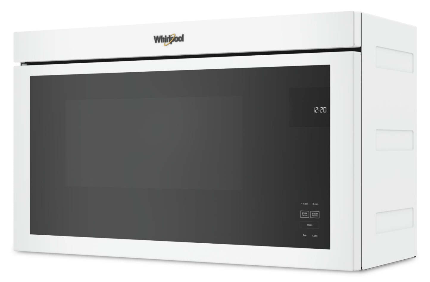 Tourbillon 1,1 Cu. Fort. Micro-ondes encastré avec cuisson de 900 watts - Blanc - YWMMF5930PW | Quatre à micro-ondes à hotte intégrée Whirlpool de 1,1 pi³ à installation affleurée avec cuisson à 900…