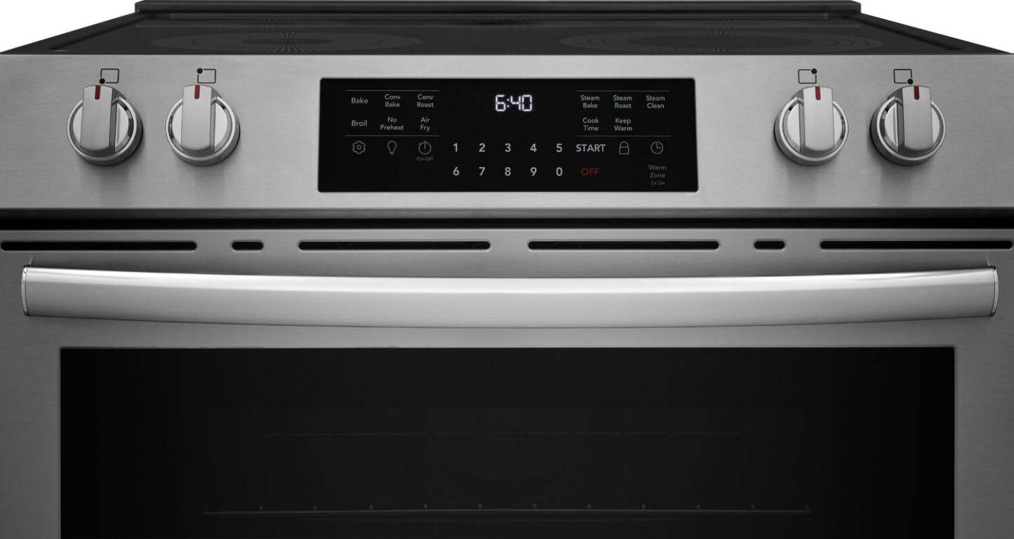 Cuisinière électrique Frigidaire Gallery de 5,3 pi3 avec convection totale - acier inoxydable - GCFE305CBF