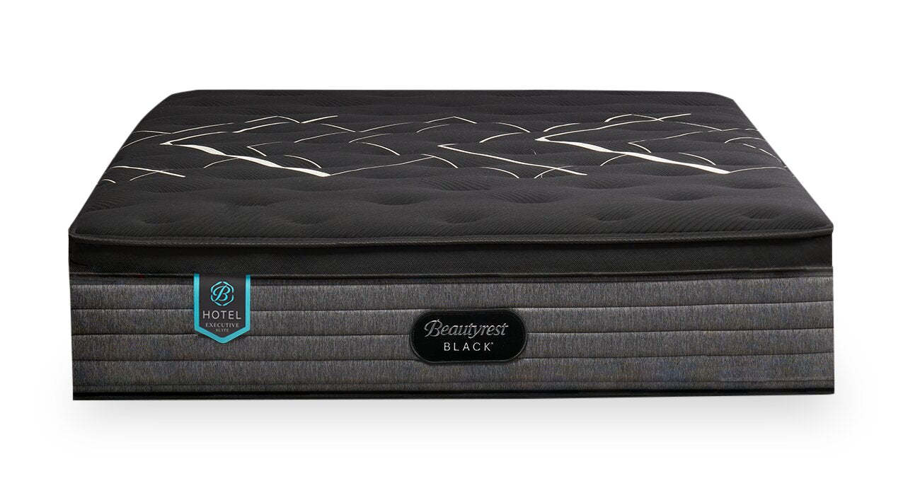 Matelas ferme à Euro-plateau Executive Suite de série Hotel de Beautyrest BlackMD pour grand lit