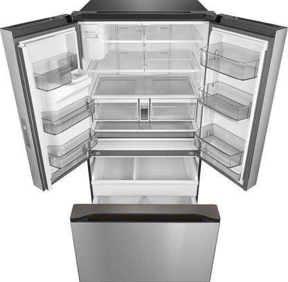 Midea 36 29.3 Cu. Ft. Réfrigérateur intelligent à portes françaises - Acier inoxydable - MRF29D2AST | Réfrigérateur intelligent Midea de 36 po et de 29,3 pi³ à portes françaises - acier inoxydable - MRF29D2AST | MRF29D2S