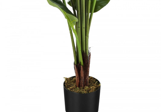 59 Arbre Strelitzia artificiel en 5 pots | Strelitzia artificielle de 59 po en pot de 5 po