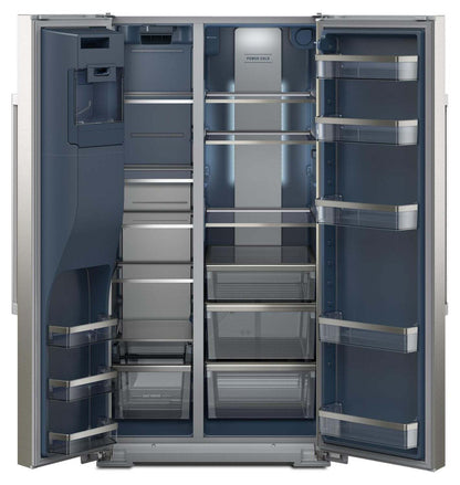 Réfrigérateur Maytag de 36 po et de 28,7 pi³ à compartiments juxtaposés - acier inoxydable résistant aux traces de doigts - MRSF6636RZ | Maytag 36 28,7 Cu. Fort. Réfrigérateur côte à côte - Acier inoxydable résistant aux empreintes digitales - MRSF6636RZ