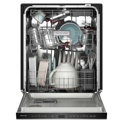 Lave-vaisselle KitchenAid de 24 po et de 44 dBA avec troisième panier 360° Max JetsMC - minerai noir - KDPS724SBE