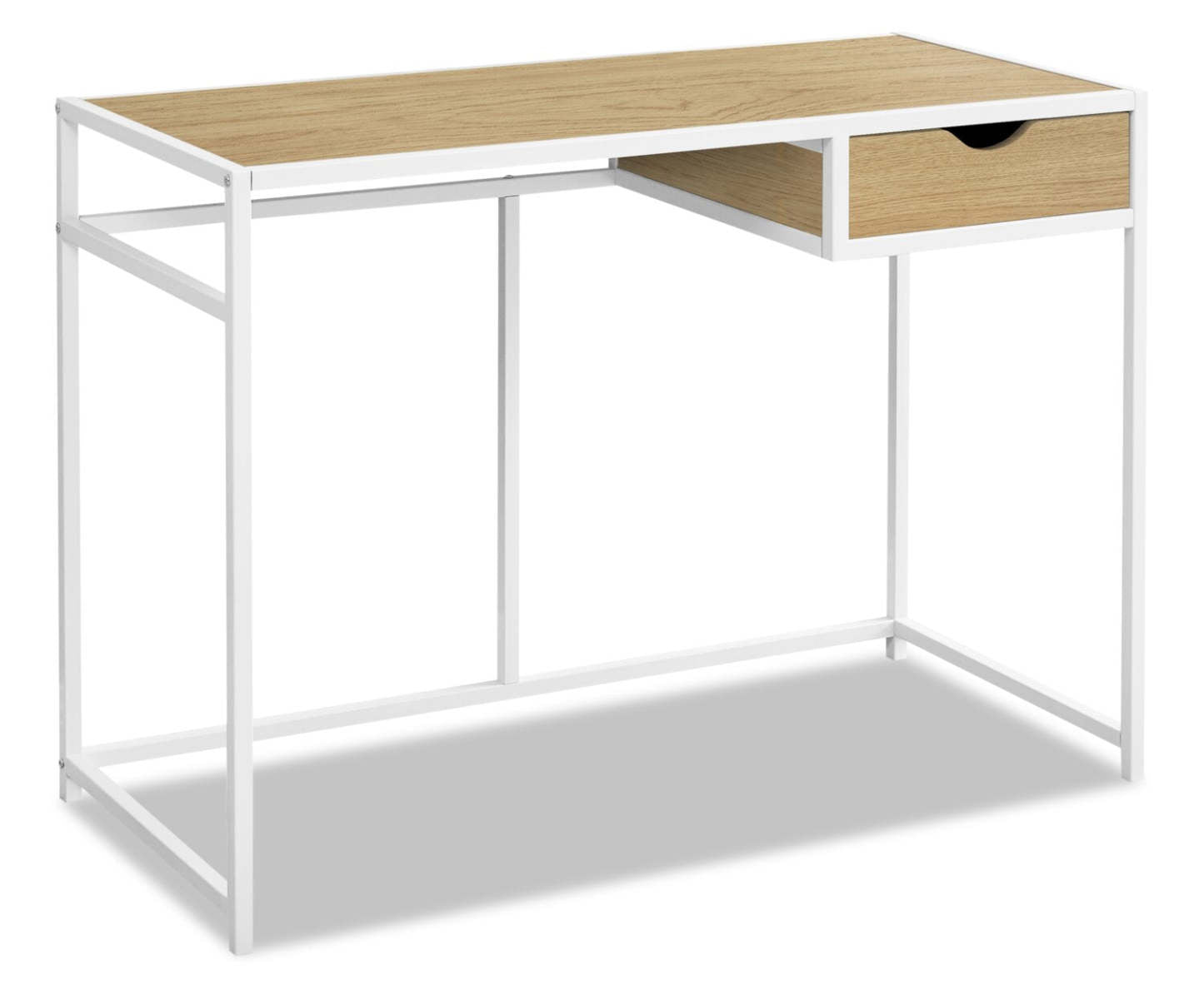 Bureau Everly de 42,25 po avec tiroir - naturel