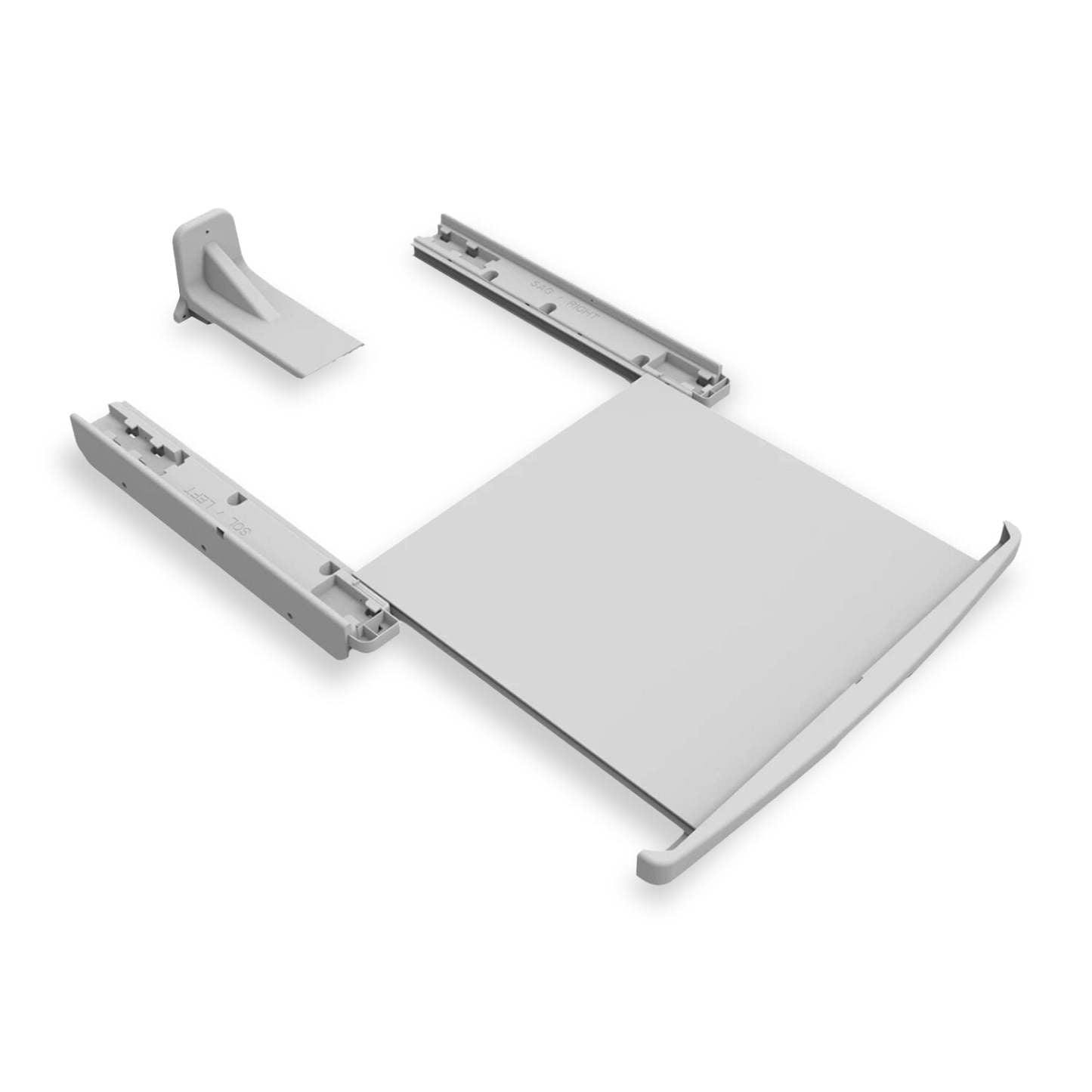 Danby Ensemble de pile de buanderie avec étagère - DLS024D3WDB | Trousse de superposition Danby pour la buanderie avec tablette – DLS024D3WDB | DLS024D3