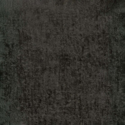 Sofa Bellmont de 89 po fabriqué au Canada en tissu de chenille avec coussins réversibles et pattes en bois - gris anthracite