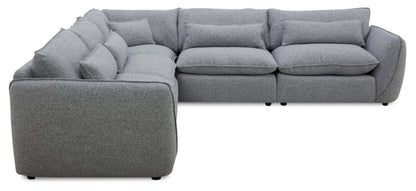 Sofa sectionnel Monaco 5 pièces - gris