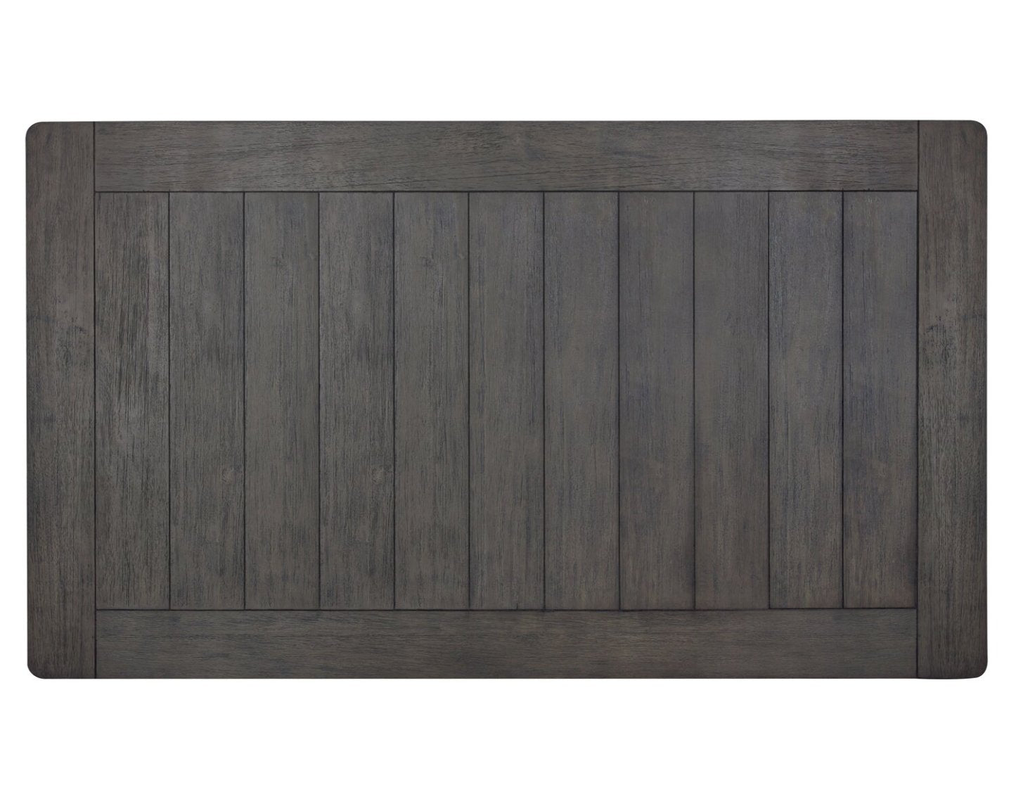 Table de salle à manger Echo avec tiroirs de rangement, bois, base à tréteaux, 70 W - Blanc/Gris | Table de salle à manger Echo de 70 po (L) en bois avec tiroirs de rangement et base à tréteaux - grise et blanche