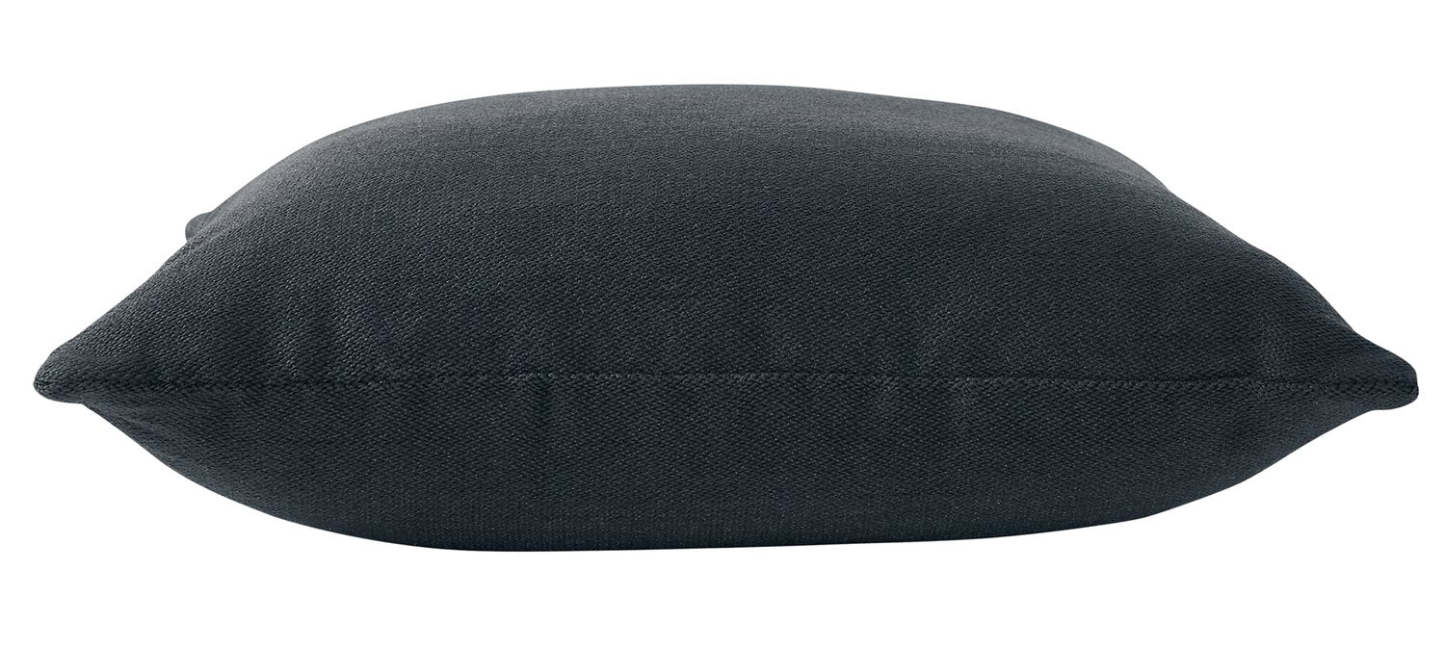 Coussin d'appoint classique intérieur/extérieur - Gris foncé | Coussin décoratif classique pour l'intérieur et l'extérieur - gris foncé | LX1029DP