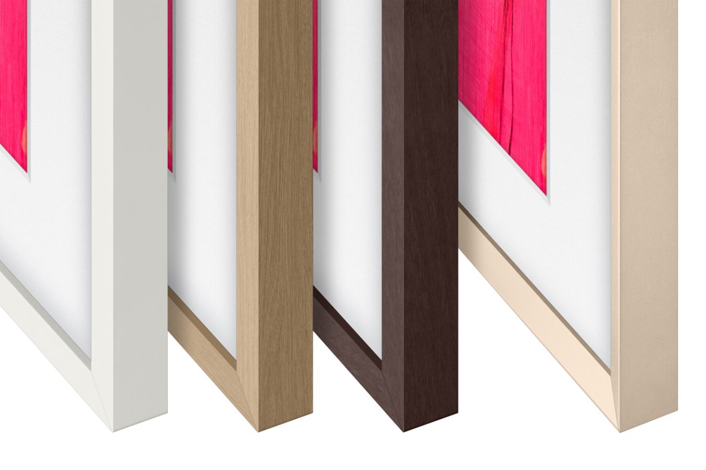 Cadre décoratif personnalisable pour téléviseur The Frame Pro de 85 po de Samsung - blanc moderne