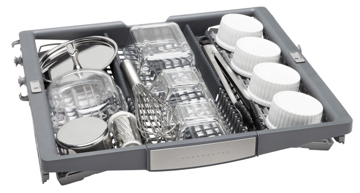 Bosch 800 Series 24'' Smart Dishwasher with Third Rack - Anti Fingerprint Stainless Steel - SHX78DM5N | Lave-vaisselle intelligent Bosch de série 800 de 24 po avec 3e panier - acier inoxydable résistant aux traces de doigts - SHX78DM5N | SHX78DMN