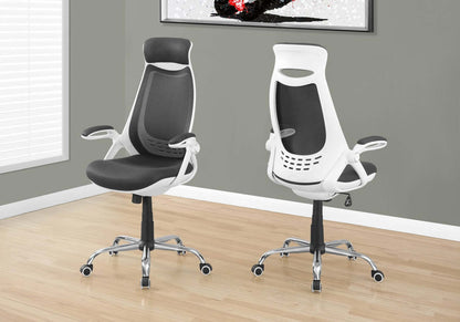 Kegan 28 Executive Mesh Office Chair - Blanc | Fauteuil président Kegan de 28 po en mailles - noir