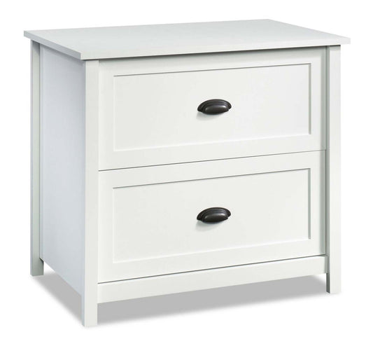 Cayla 33.39 2-Drawer Classeur - Soft White|Classeur Cayla de 33,39 po à 2 tiroirs - blanc doux