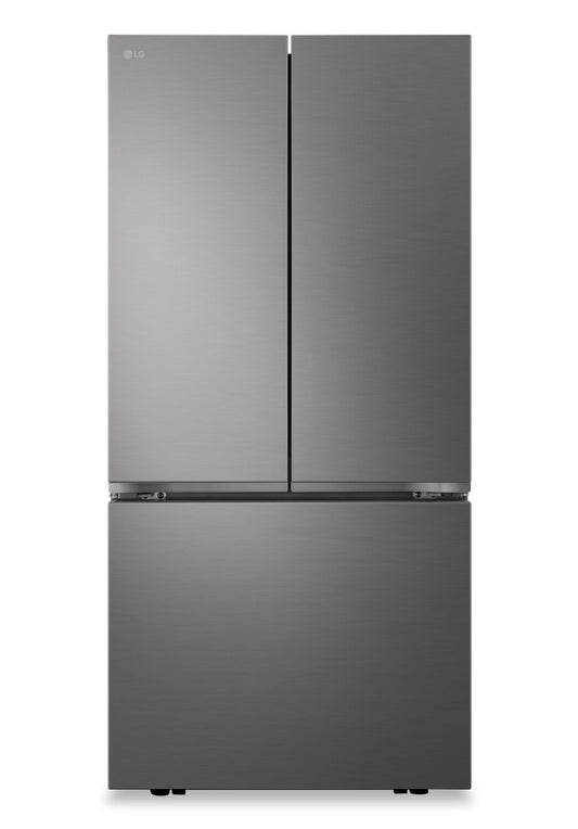 LG 25 pi³ Réfrigérateur intelligent à portes françaises avec machine à glaçons - acier inoxydable noir - LF25S6200D | Réfrigérateur intelligent LG de 25 pi³ à portes françaises avec machine à glaçons - acier inoxydable noir - LF25S6200D | LF25S62D
