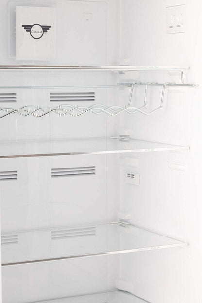 Réfrigérateur Classic Rétro d'Unique de 24 po et de 11 pi3 à congélateur supérieur - orange creamsicle - UNQ-310L O TM