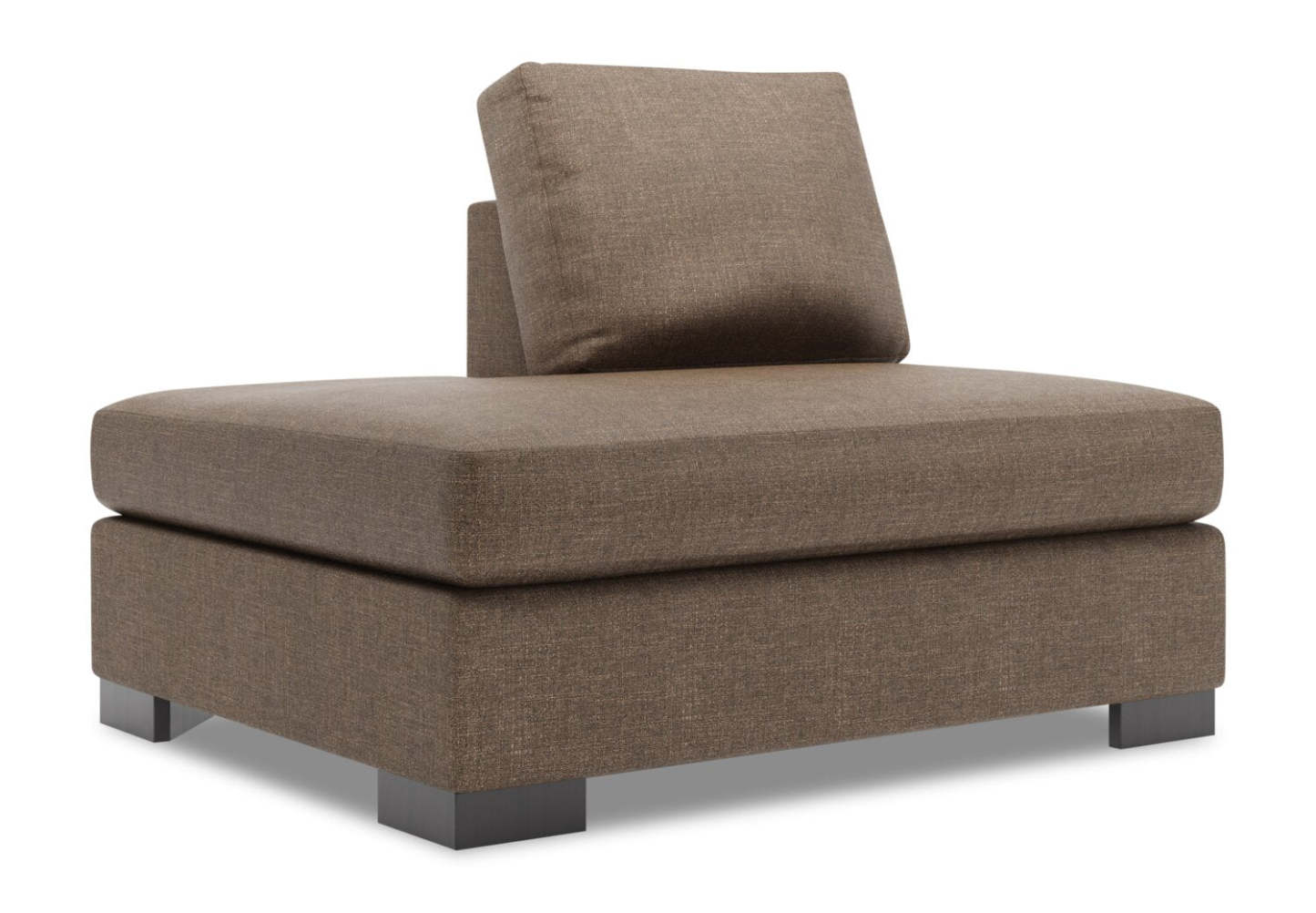 Canapé Lab Track LAF Chaise Return - Luna Praline | Rallonge pour fauteuil long de gauche Track de la collection Sofa Lab - Luna Praline | TR272591