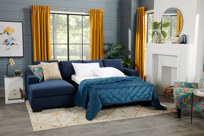 Sofa Lab Track Square Wedge - Pax Navy | Fauteuil carré en coin Track de la collection Sofa Lab - Pax Navy | TR883149