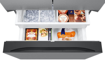 Réfrigérateur Samsung de 36 26 pi³ et de profondeur comptoir SpaceMax - Acier inoxydable - RF27CG5400SRAA | Réfrigérateur Samsung de 26 pi³ et de 36 po de profondeur comptoir avec technologie SpaceMaxMC - aci…