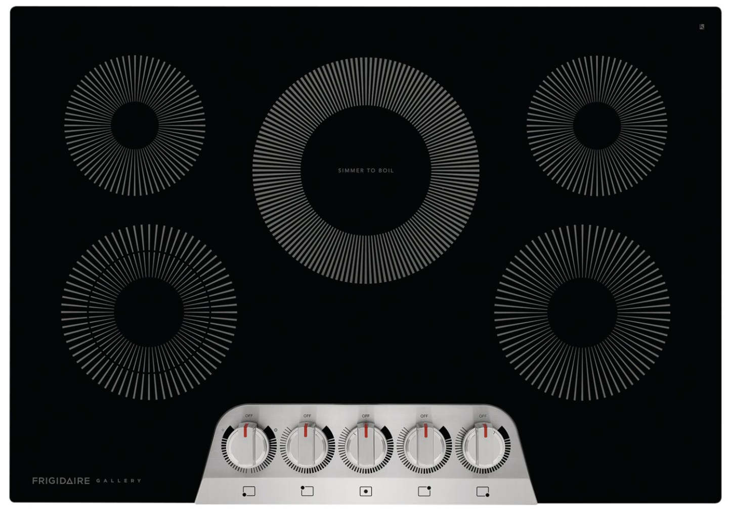 Frigidaire Gallery 30 5-Element Electric Cooktop - Stainless Steel - GCCE3070AS | Table de cuisson électrique Frigidaire Gallery de 30 pouces à 5 éléments - acier inoxydable - GCCE3070…