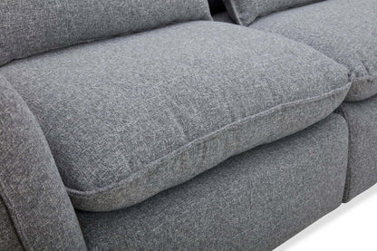 Sofa sectionnel Monaco 4 pièces - Gris | Canapé sectionnel Monaco 4 pièces - gris | MONAGSEC
