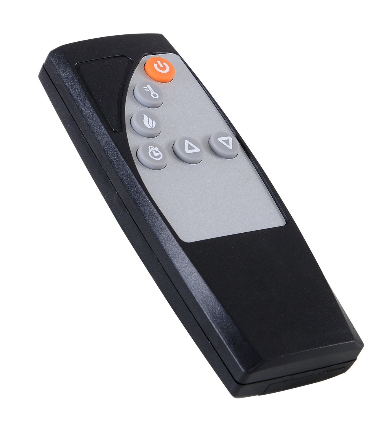 Foyer électrique moderne Mehgan 43.8 - Blanc et marron bicolore | Foyer électrique moderne Mehgan de 43,8 po - deux teintes, blanc et brun