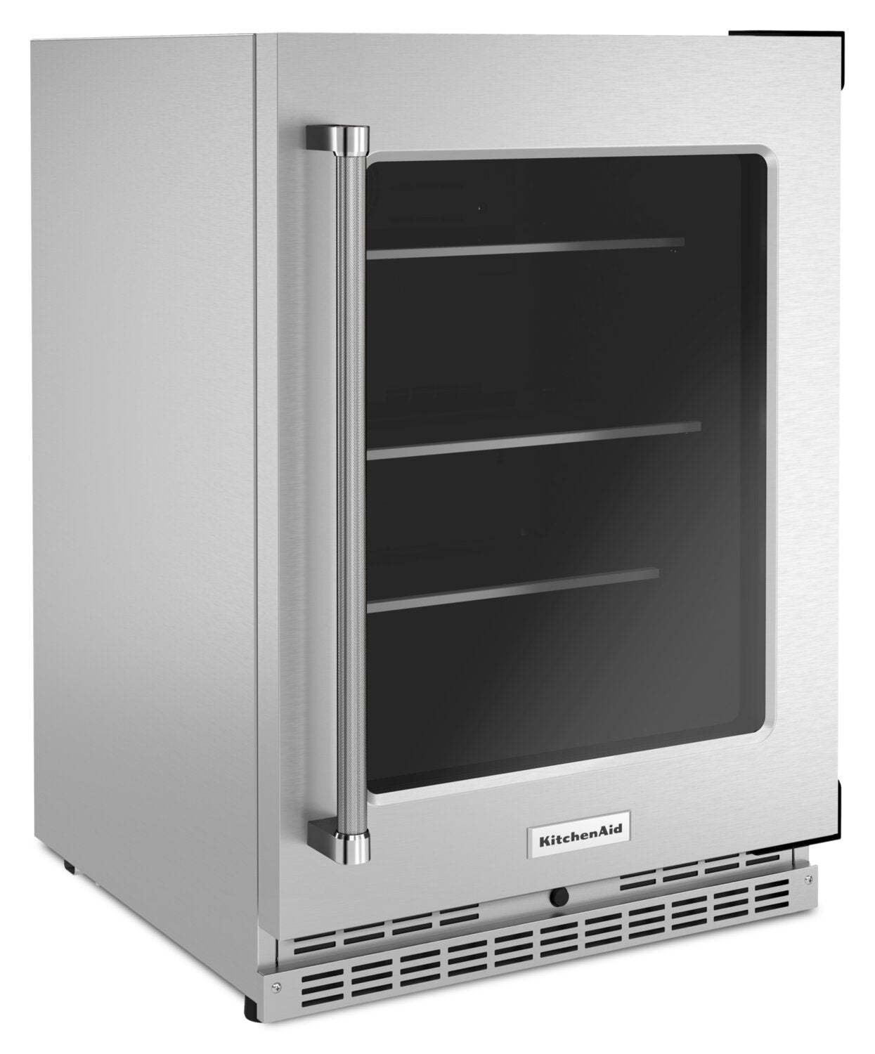 Réfrigérateur KitchenAid de 24 po et de 5,2 pi³ sous le comptoir - acier inoxydable - KURR314KSS | KitchenAid 24 5.2 Cu. Ft. Undercounter Refrigerator - Stainless Steel - KURR314KSS