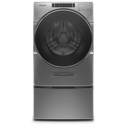 Laveuse haute efficacité Whirlpool à chargement frontal de 5,8 pi³ - ombre chrome - superposable - WFW8620HC