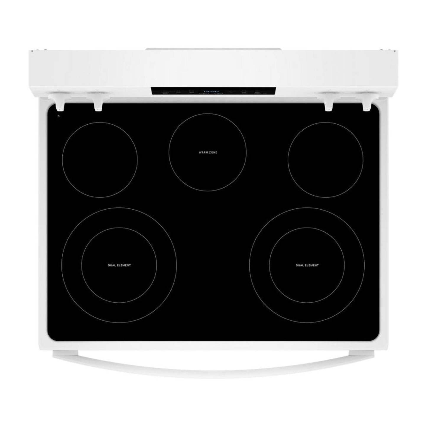 Cuisinière électrique Whirlpool de 5,3 pi3 avec cuisson à air - blanche - YWFES4530SW