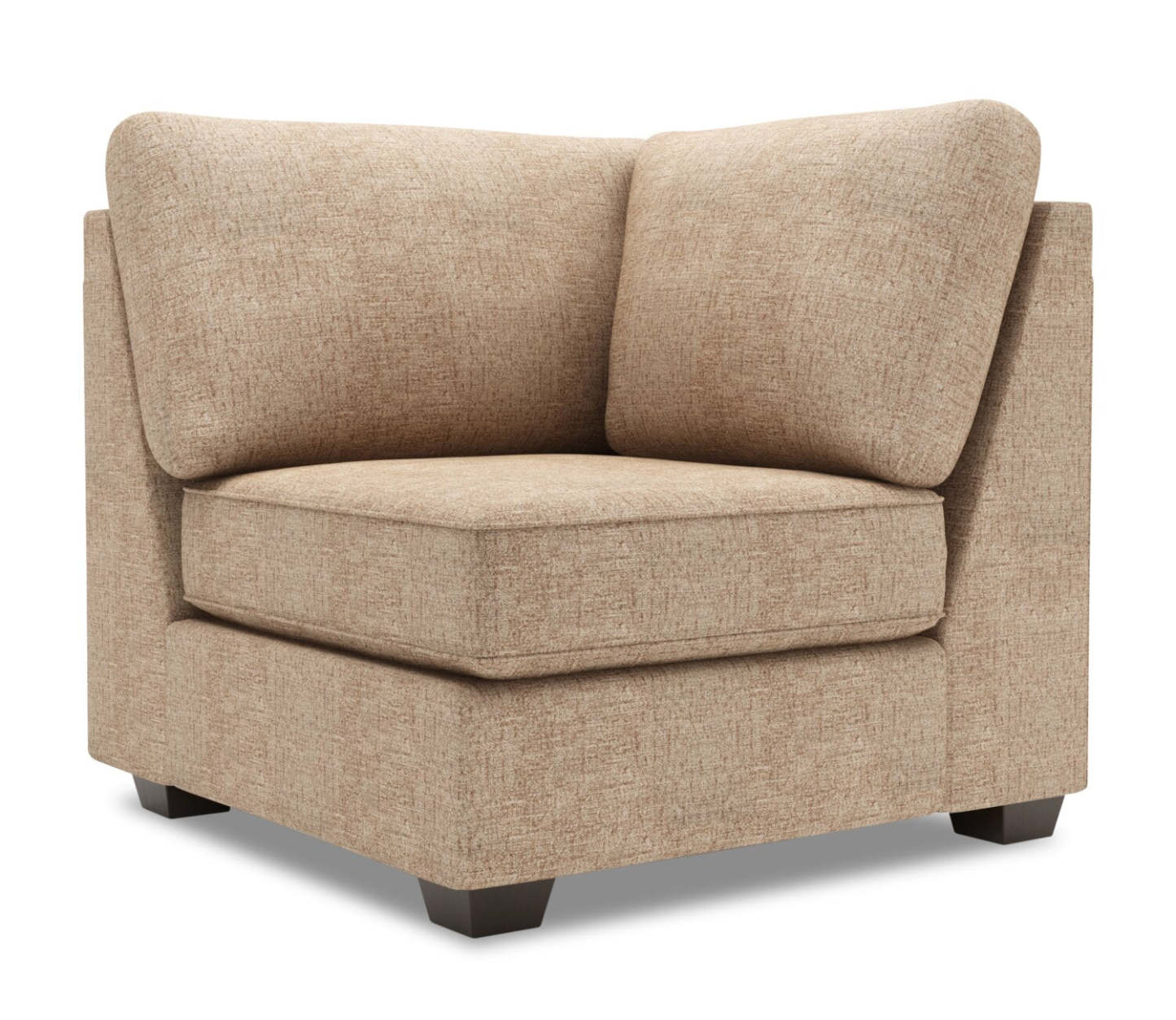 Sofa Lab Roll Square Wedge - Luxe Taupe | Fauteuil carré en coin Roll de la collection Sofa Lab - Luxe Taupe | RO882893