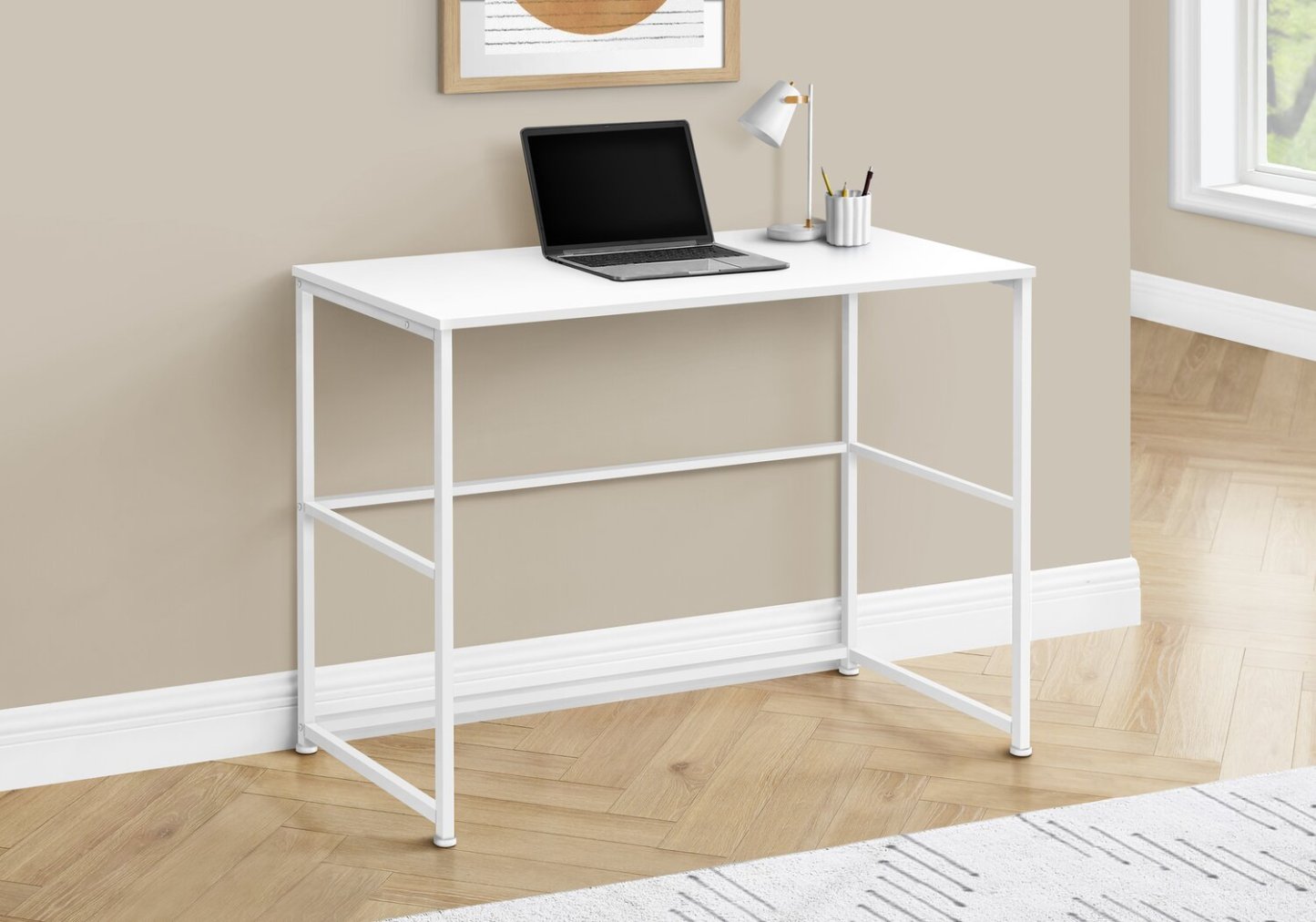 Luca 40 Bureau - Blanc|Bureau Luca de 40 po - blanc