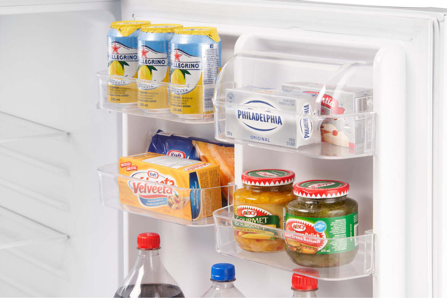 Danby 23,4 10,1 Cu. Fort. Réfrigérateur à congélateur supérieur - Blanc - DFF101B1WDB | Réfrigérateur Danby de 10,1 pi³ et de 23,4 po à congélateur supérieur - blanc - DFF101B1WDB