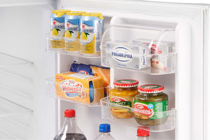 Danby 23,4 10,1 Cu. Fort. Réfrigérateur à congélateur supérieur - Blanc - DFF101B1WDB | Réfrigérateur Danby de 10,1 pi³ et de 23,4 po à congélateur supérieur - blanc - DFF101B1WDB