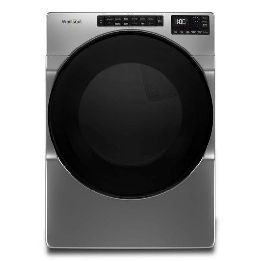 Sécheuse à gaz Whirlpool de 7,4 pi³ - ombre chrome - superposable - WGD5605MC | Bain à remous 7,4 Cu. Fort. Sécheuse à gaz, Chrome Shadow, empilable - WGD5605MC