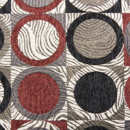 Canapé sectionnel de gauche Morty 2 pièces fabriqué au Canada en tissu de chenille avec coussins décoratifs - gris