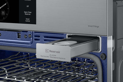 Four mural simple électrique Samsung de 30 po et de 5,1 pi³ avec caméra AI Pro CookingMC et Air Sous Vide - S…