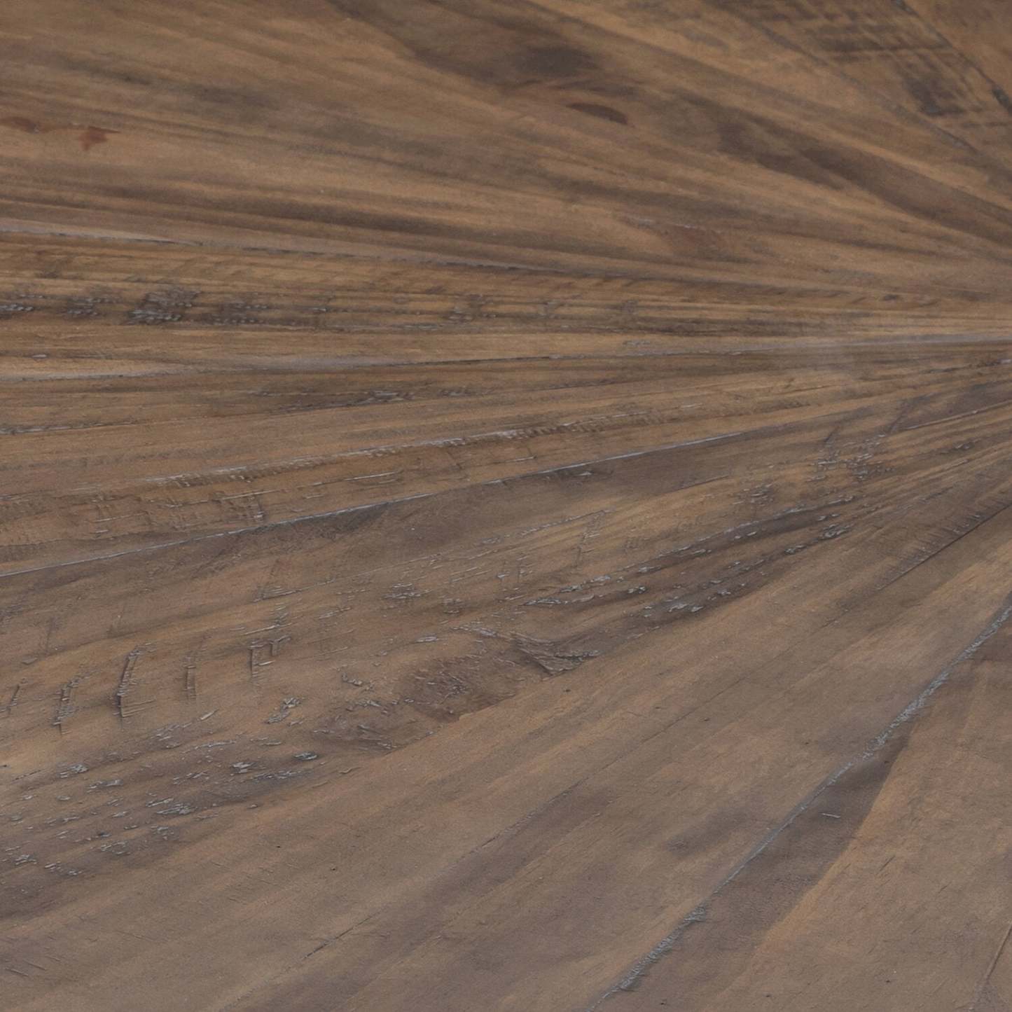 Table de salle à manger Sol de Kort &amp; Co. avec base piédestal, 78 po - brune