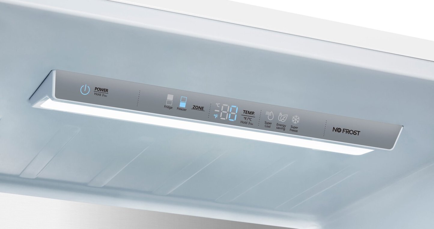 Réfrigérateur Hisense de 27,7 pi³ et de 14,7 po à congélateur inférieur - blanc - RB15A2CWE | Hisense 27.7 14.7 Cu. Ft. Bottom-Mount Refrigerator - White - RB15A2CWE