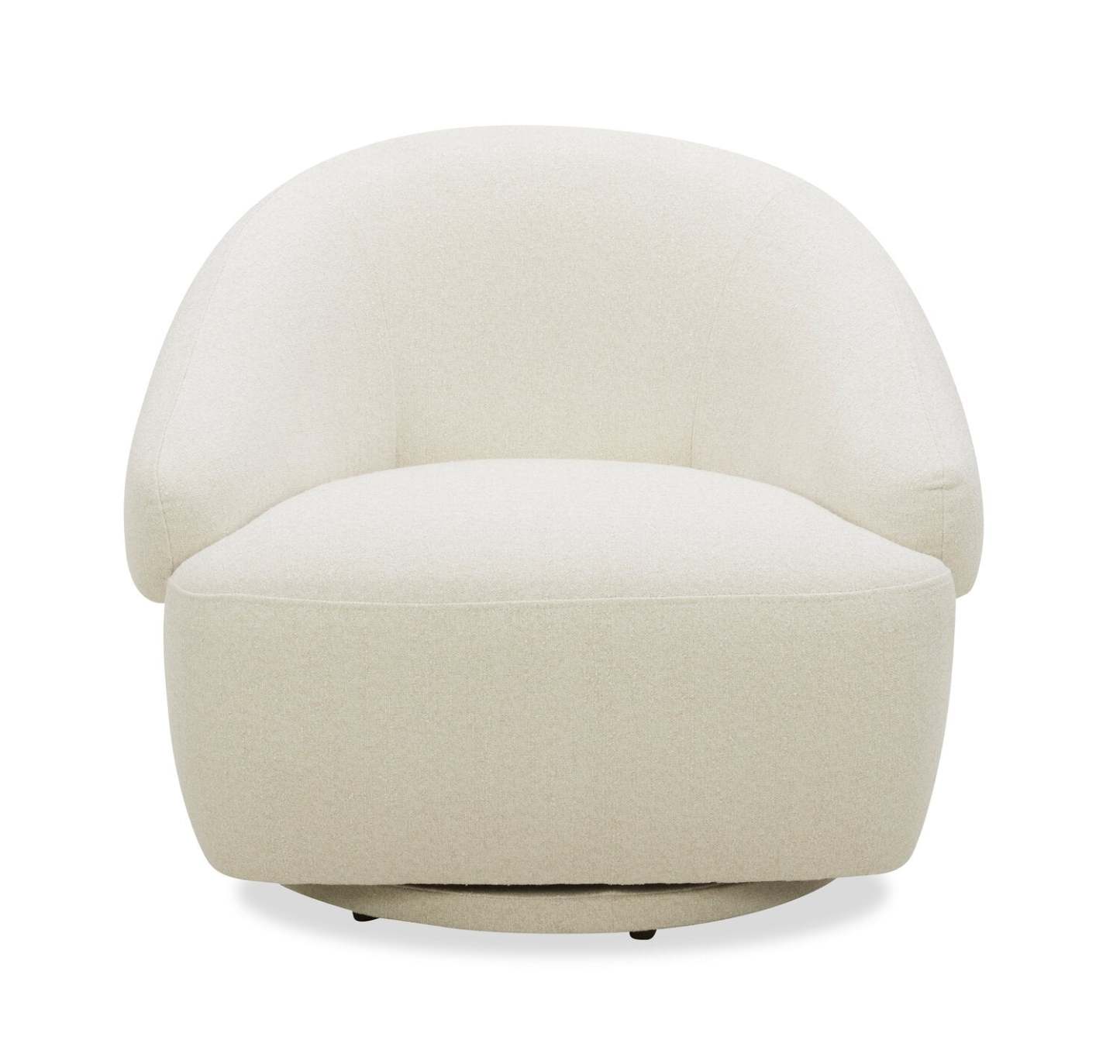 Fauteuil d'appoint pivotant Villa - Ivoire | Fauteuil d'appoint pivotant Villa - ivoire