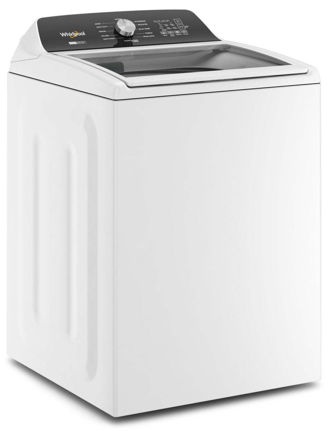 Laveuse Whirlpool à chargement par le haut de 5,4 pi³ - blanche - WTW5057LW | Whirlpool 5.4 Cu. Ft. Top-Load Washer - White - WTW5057LW