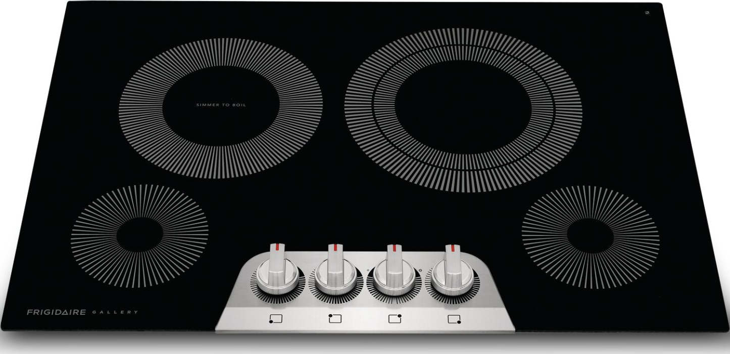 Frigidaire Gallery 30 4-Element Electric Cooktop - Stainless Steel - GCCE3049AS | Table de cuisson électrique Frigidaire Gallery de 30 pouces à 4 éléments - acier inoxydable - GCCE3049…
