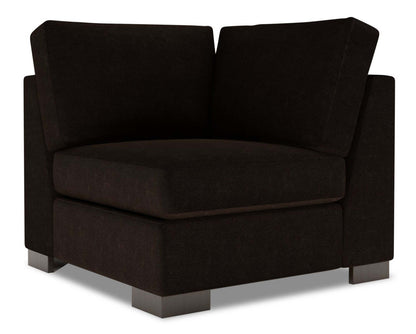 Sofa Lab Track Square Wedge - Chocolat de luxe | Fauteuil carré en coin Track de la collection Sofa Lab - Chocolat de luxe | TR883293