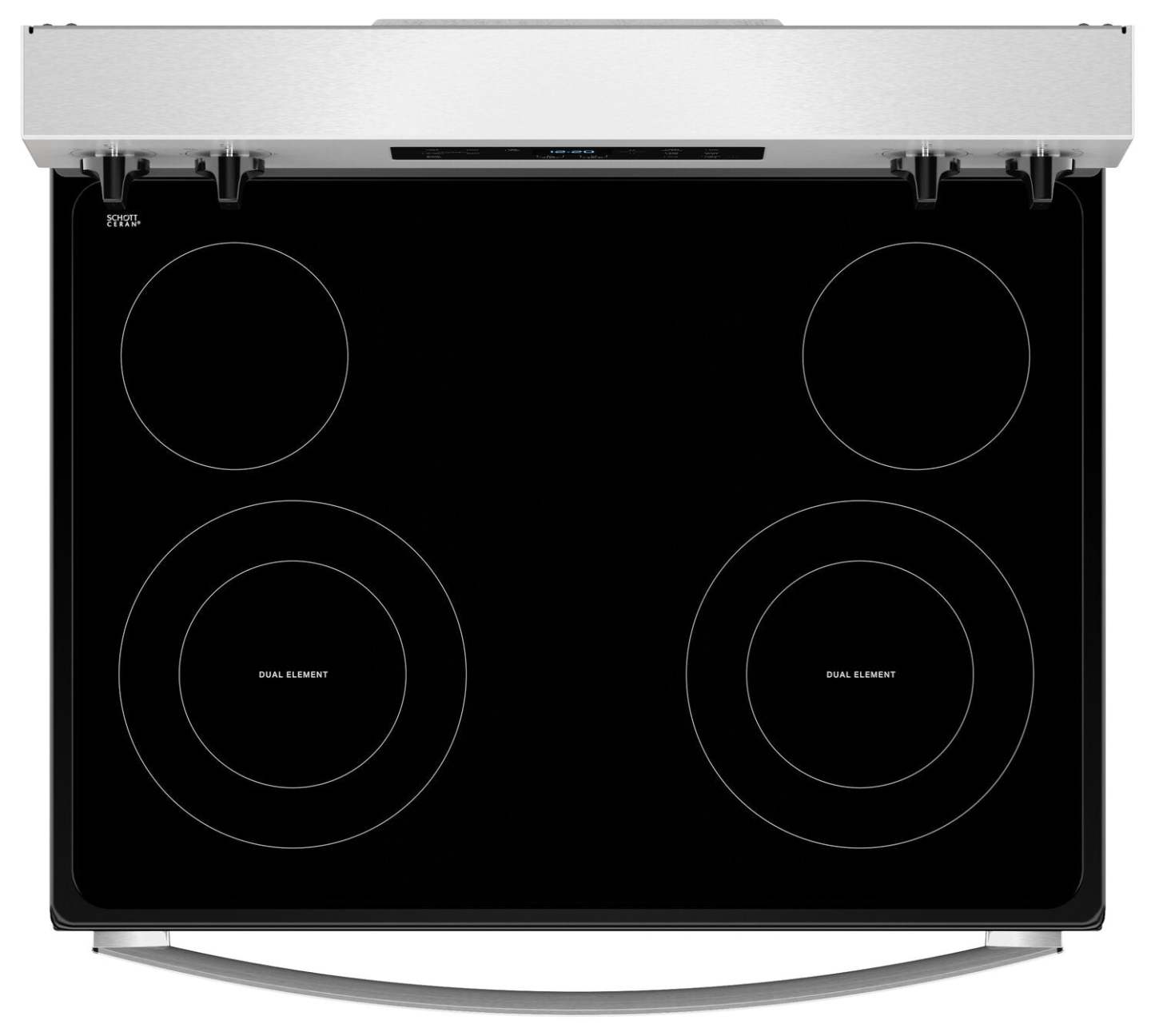 Cuisinière électrique Whirlpool de 5,3 pi³ avec nettoyage automatique - acier inoxydable - YWFES3530RS | Bain à remous 5,3 Cu. Fort. Cuisinière électrique avec autonettoyage - Acier inoxydable - YWFES3530RS